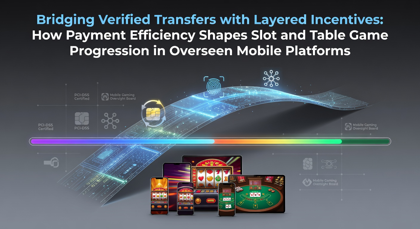 Illustration verifizierter Zahlungsprozesse und Anreizsysteme in mobilen Casino-Plattformen