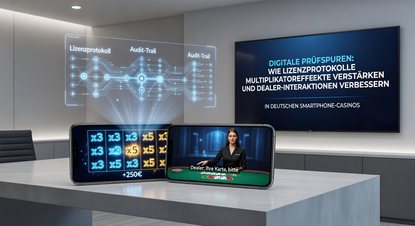 Digitale Prüfpfade und Lizenzprotokolle in mobilen Casino-Systemen