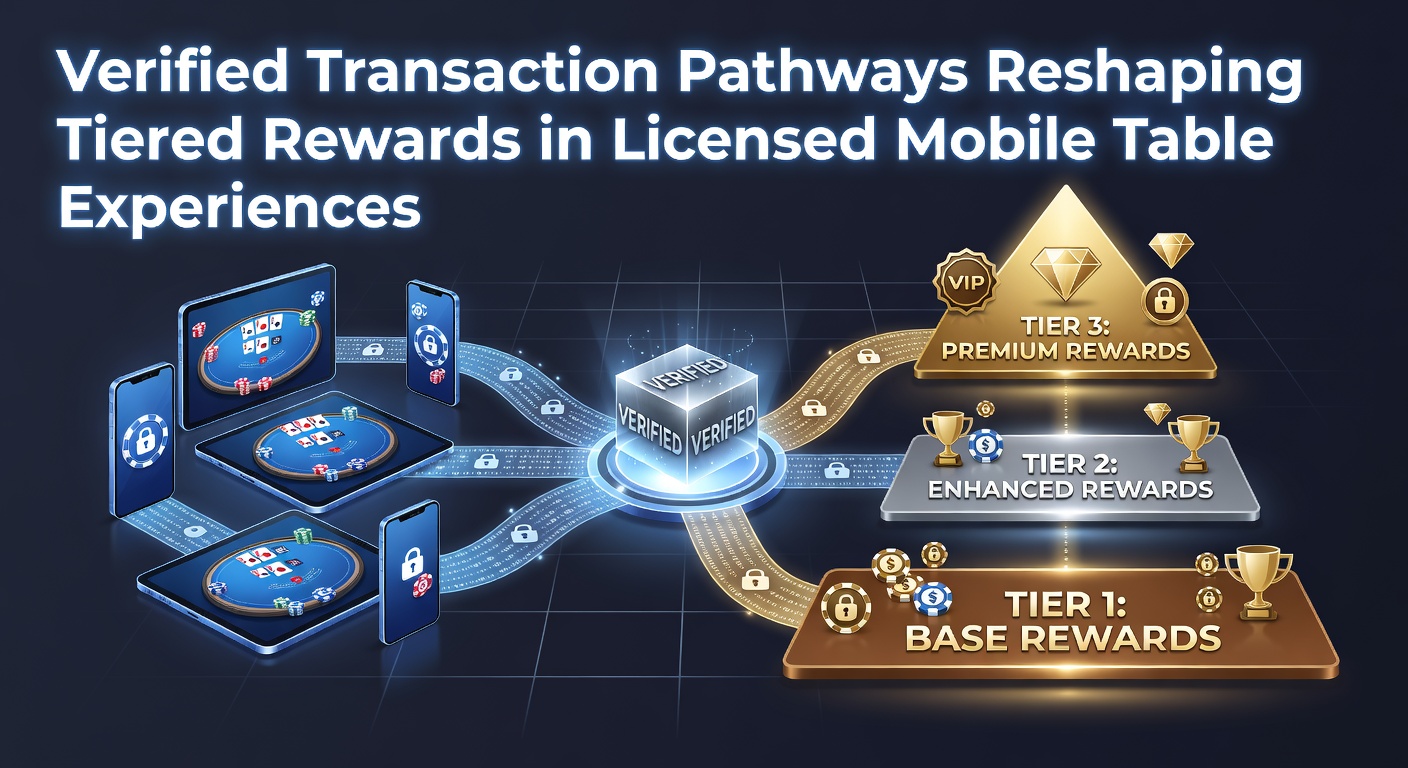 Verifizierte Transaktionspfade und gestaffelte Belohnungen in mobilen Tischspielen