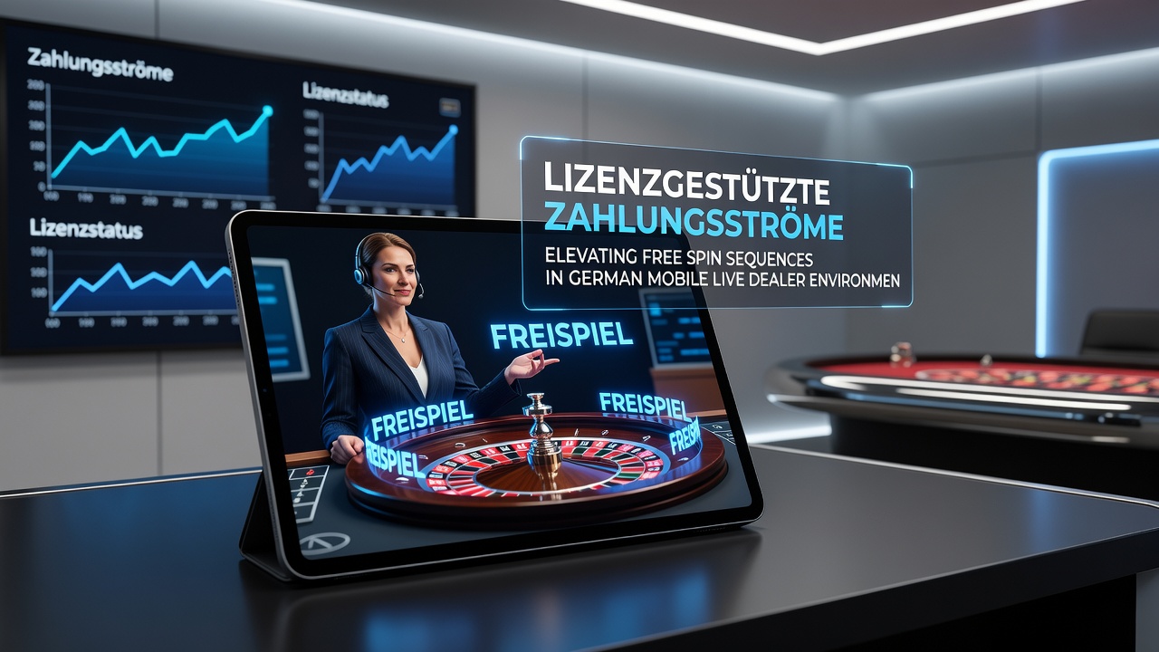 Mobile Live-Dealer-Sessions mit integrierten Free-Spin-Mechanismen