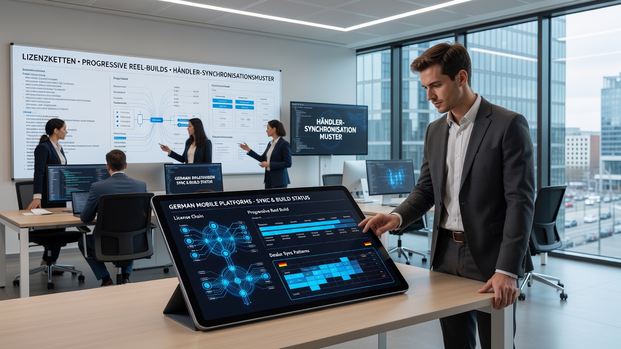 Dealer-Synchronisation und progressive Walzen auf mobilen Plattformen