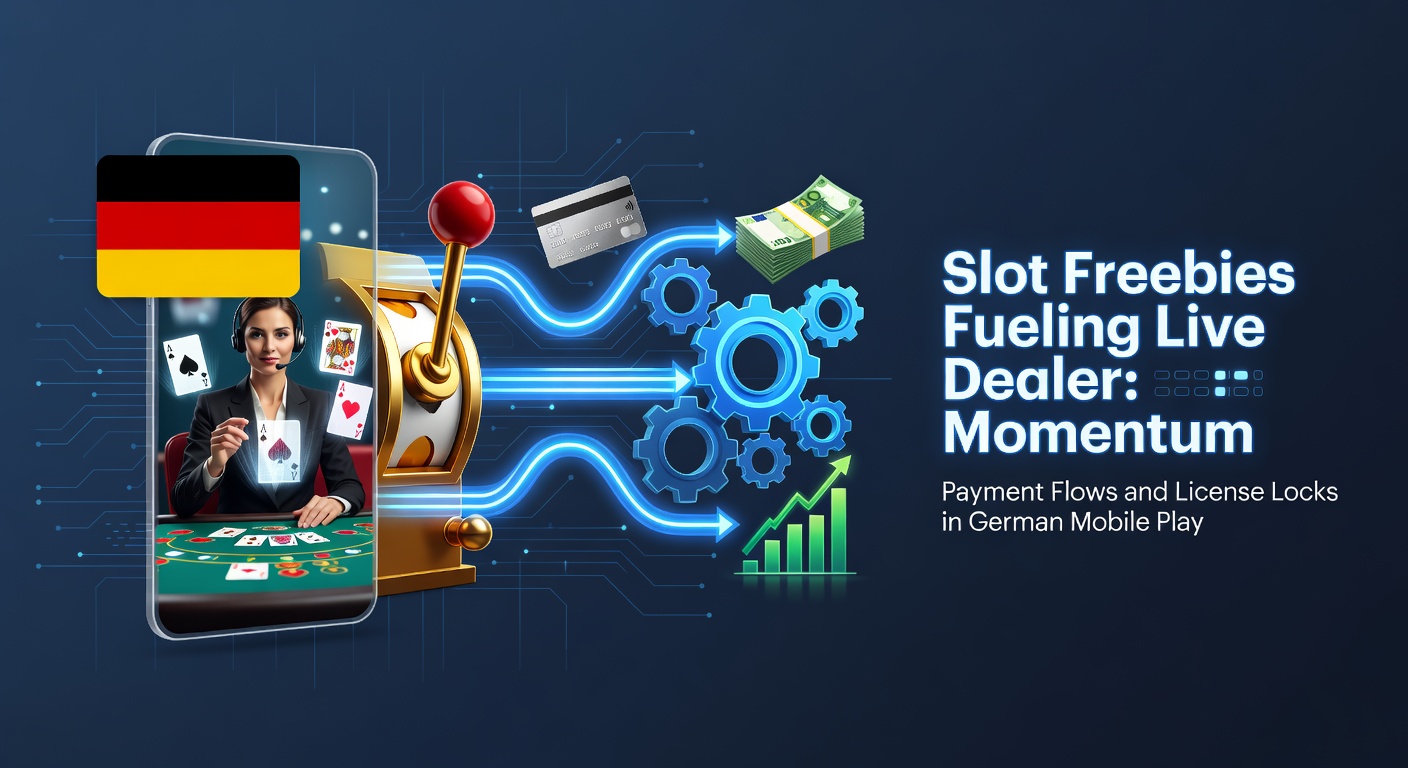 Smartphone mit Slot-Freebies und Live-Dealer-Tisch im deutschen Mobile-Casino, Zahlungsikonen und GGL-Lizenz-Siegel sichtbar