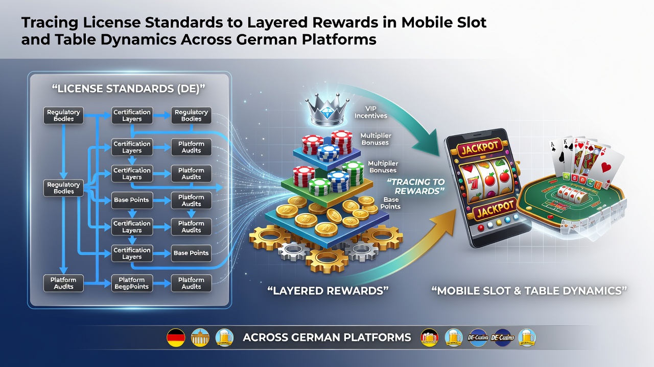 Übersicht über Lizenzstandards und Belohnungssysteme in mobilen deutschen Casinos